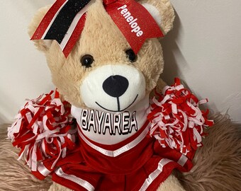 cheerleader stuffed animal