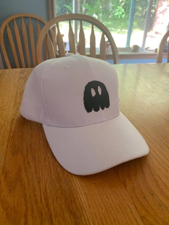 ghost baseball cap