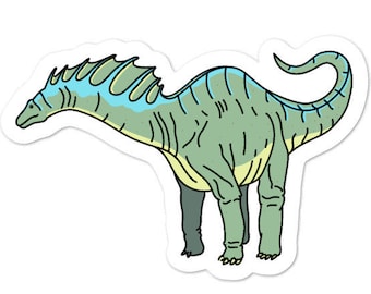 Amargasaurus - Pegatina adventucation