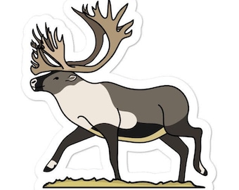 Caribú - Aventura Pegatina