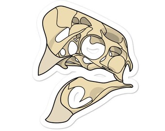 Oviraptor - Pegatina Adventucation