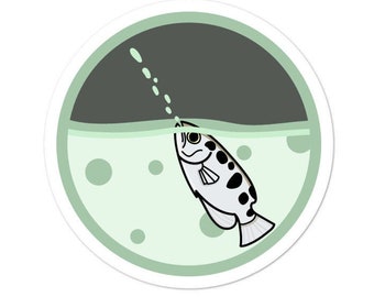 Archerfish - Pegatina Adventucation