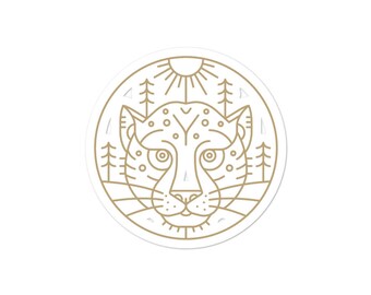 Amur Leopard - Pegatina Adventucation