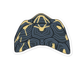 Concha de tortuga radiada - Pegatina adventucation