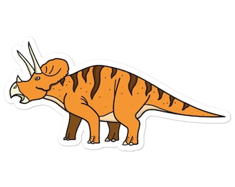 Triceratops - Pegatina Adventucation