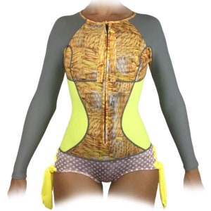 Sirensong &quot;Saffra&quot; Longsleeve Women&#39;s Neoprene Springsuit Wetsuit