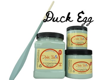 VINTAGE DUCK EGG, Dixie Belle Chalk Mineral Paint, Blue Chalk Paint, Furniture Paint