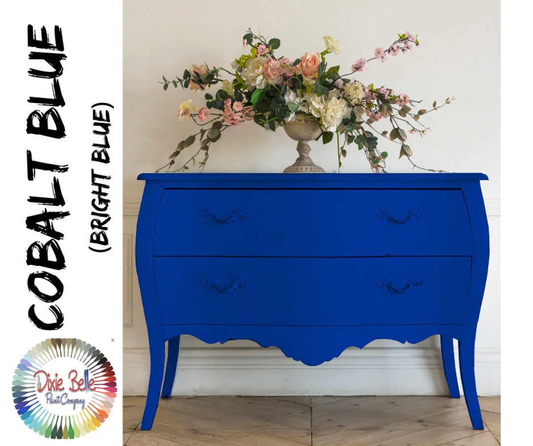 Bright Blue, Chalk Paint, COBALT BLUE, Blue Chalk Paint, Dixie Belle