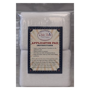 GEL WOOD STAIN Applicator Pad, Dixie Belle, Apply Wood Stain