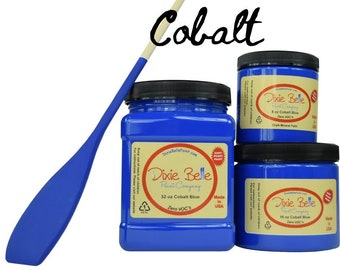 COBALT BLUE Chalk Paint, Blue Chalk Paint, Dixie Belle Chalk Mineral Paint, Furniture Paint