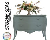 STORMY SEAS, Blue Gray Paint, Dixie Belle Chalk Mineral Pain, Furniture Paint
