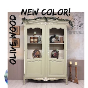OLIVE WOOD Chalk Paint, Green Chalk Paint, Dixie Belle Chalk Mineral Paint, Furniture Paint, Southern Roots Collection