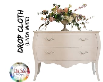 Off White Paint, DROP CLOTH Chalk Mineral Paint, Dixie Belle, Furniture Paint