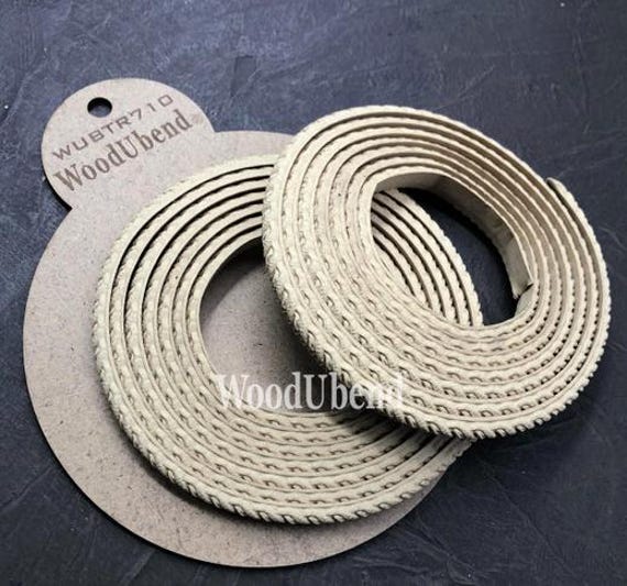 Furniture Applique - Woodubend - Decor Mould,  - 82.68" x 0.4"- Mold - Applique Trim #TR710 (set of 2) - Dixie Belle