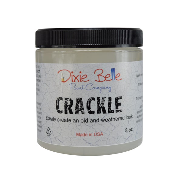 CRACKLE Dixie Belle, Cracked Aged Look for Furniture