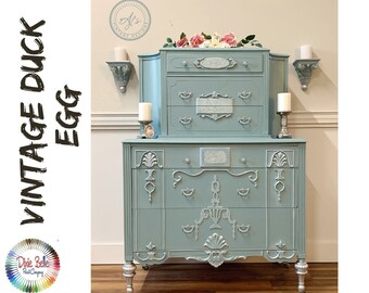 VINTAGE DUCK EGG, Dixie Belle Chalk Mineral Paint, Blue Chalk Paint, Furniture Paint