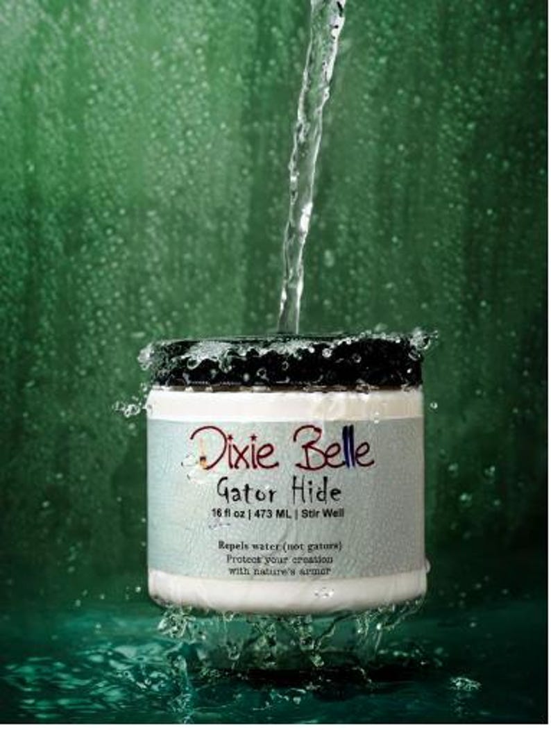 GATOR HIDE Top Coat, Dixie Belle, Furniture Sealer, Paint Sealer, Water Resistant image 2