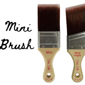 MINI & MINI ANGLE Brush, Chalk Mineral Paint Brush, Dixie Belle