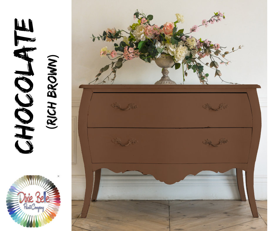CHOCOLATE Chalk Paint Brown Chalk Paint Dixie Belle Chalk Etsy