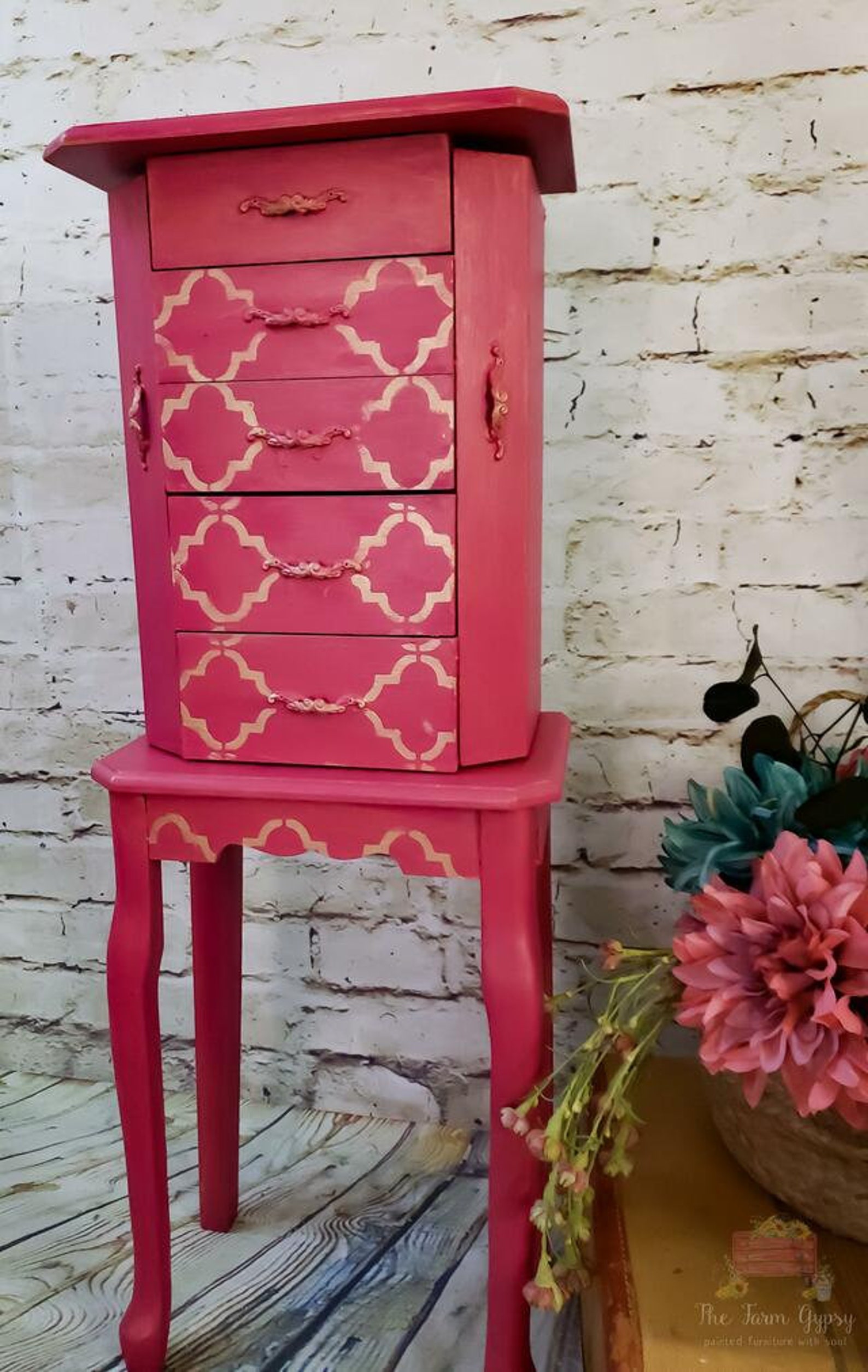 PEONY Pink Chalk Mineral Paint Dixie Belle Furniture Paint Etsy