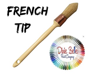 FRENCH TIP BRUSH, Dixie Belle, Paint Brush, Chalk Paint Brush
