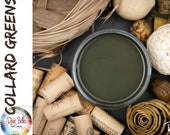 Dark Green Paint - COLLARD GREENS, Dixie Belle Chalk Mineral Paint - Furniture Paint