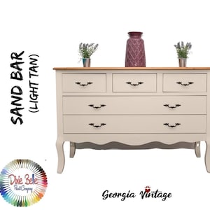 SAND BAR, Tan Chalk Mineral Paint, Dixie Belle, Furniture Paint
