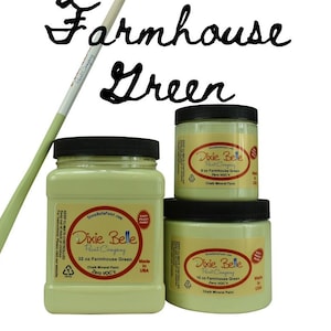 FARMHOUSE GREEN Chalk Mineral Paint - Green Paint - Dixie Belle - Furniture Paint