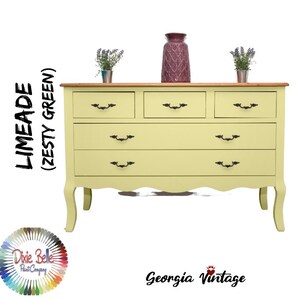 LIMEADE, Light Green Chalk Mineral Paint, 4oz, Dixie Belle, Furniture Paint