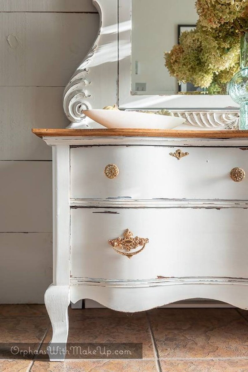 COTTON Paint White Paint Dixie Belle Chalk Mineral Paint Etsy