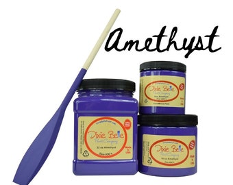 AMETHYST, Purple Chalk Mineral Paint , Dixie Belle, Furniture Paint