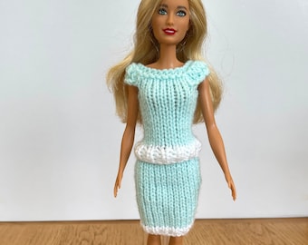 knitting pattern for Barbie doll PDF instant download
