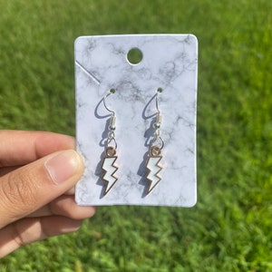 lightning bolt earrings