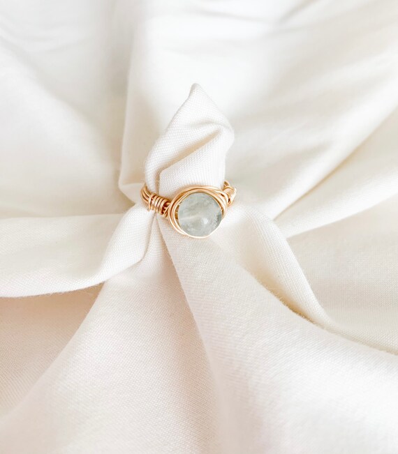 GOLD Wire Wrapped Rings Etsy Australia