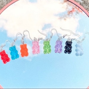 Süßigkeiten Gummibärchen Ohrring