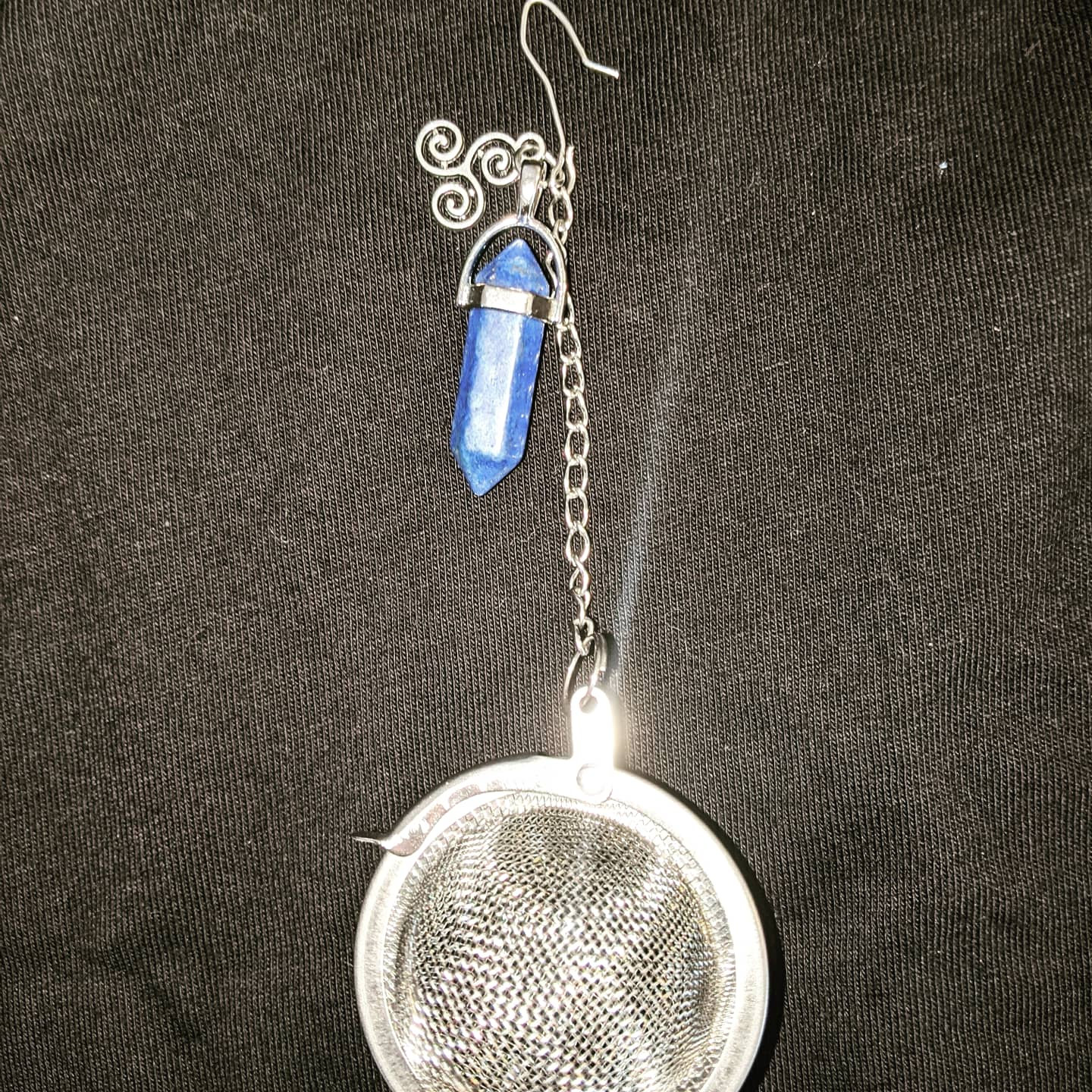 Aangepaste Crystal Wiccan Tea Infuser Strainers Gift Etsy