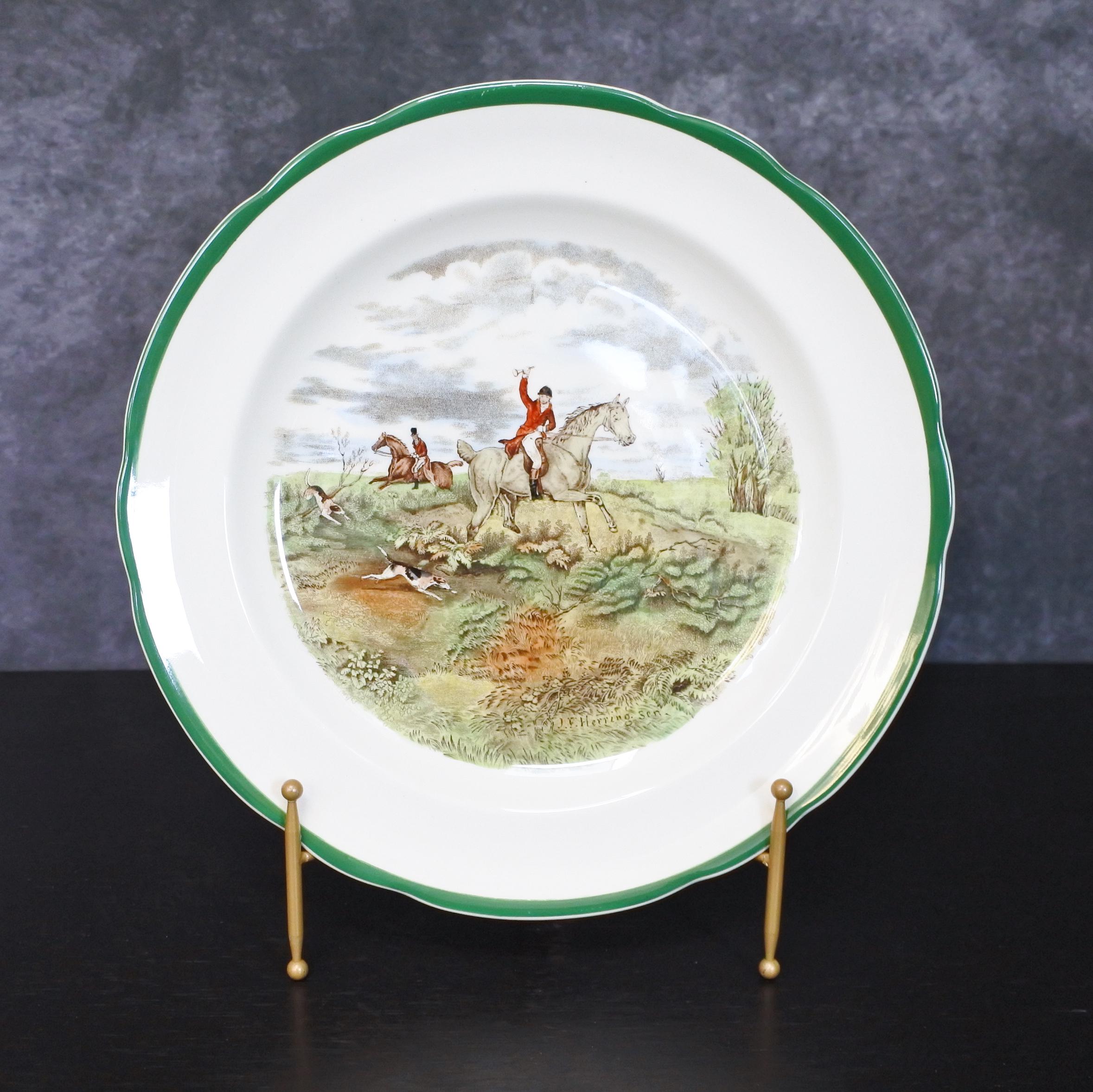 ウィリアムズソノマ　トナカイの犬イラスト皿2枚セット ウィリアムズソノマ トナカイの犬イラスト皿2枚セット