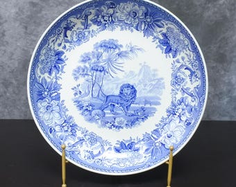 Bol para pasta azul y blanco de la colección Vintage Spode Blue Room de las Fábulas de Esopo