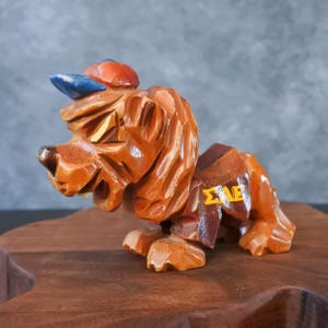 Figurina vintage della confraternita Sigma Alpha Epsilon Carter Hoffman Michigan State