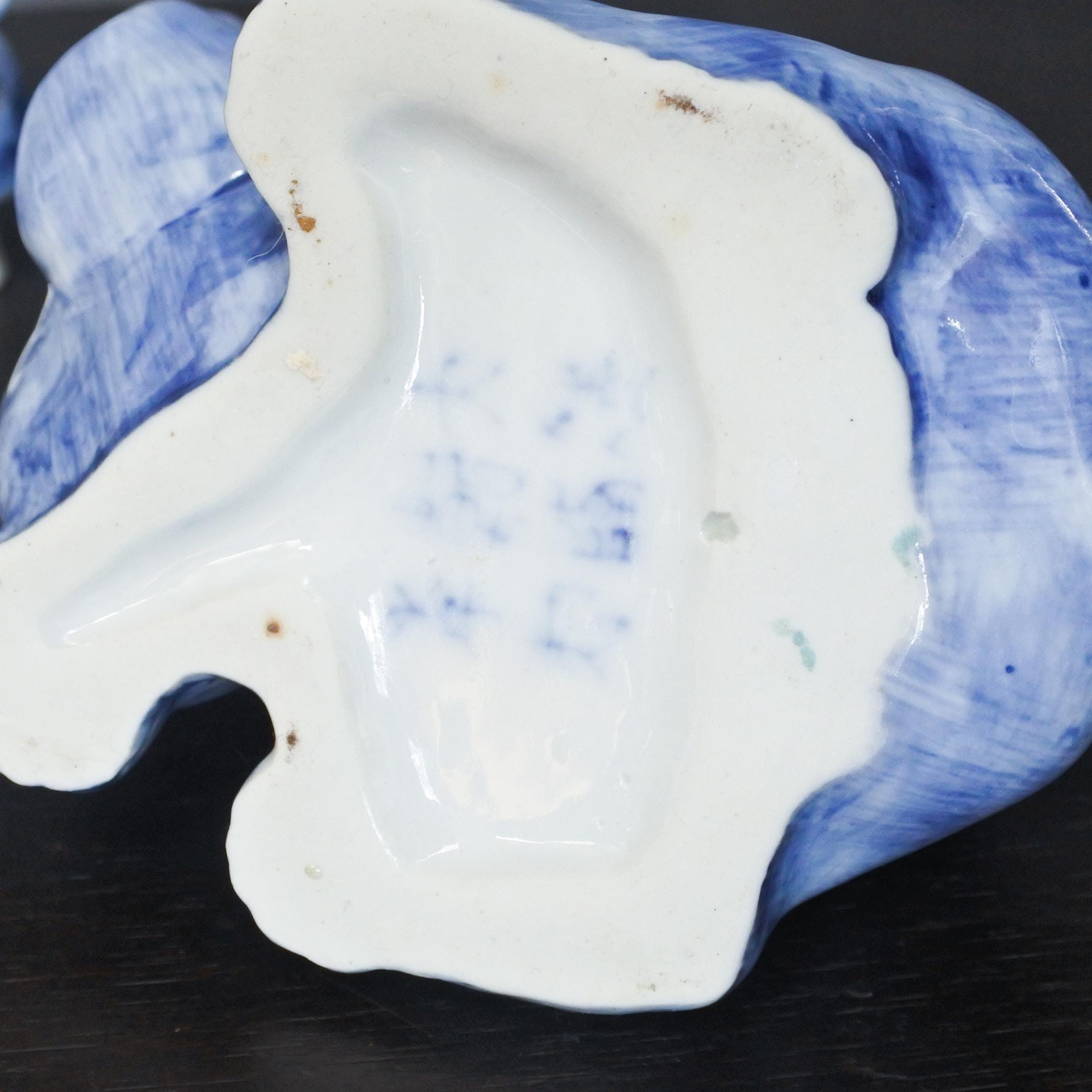 Vintage Chinese Rabbit Porcelain Blue Handmade Novelty Teapot - Etsy
