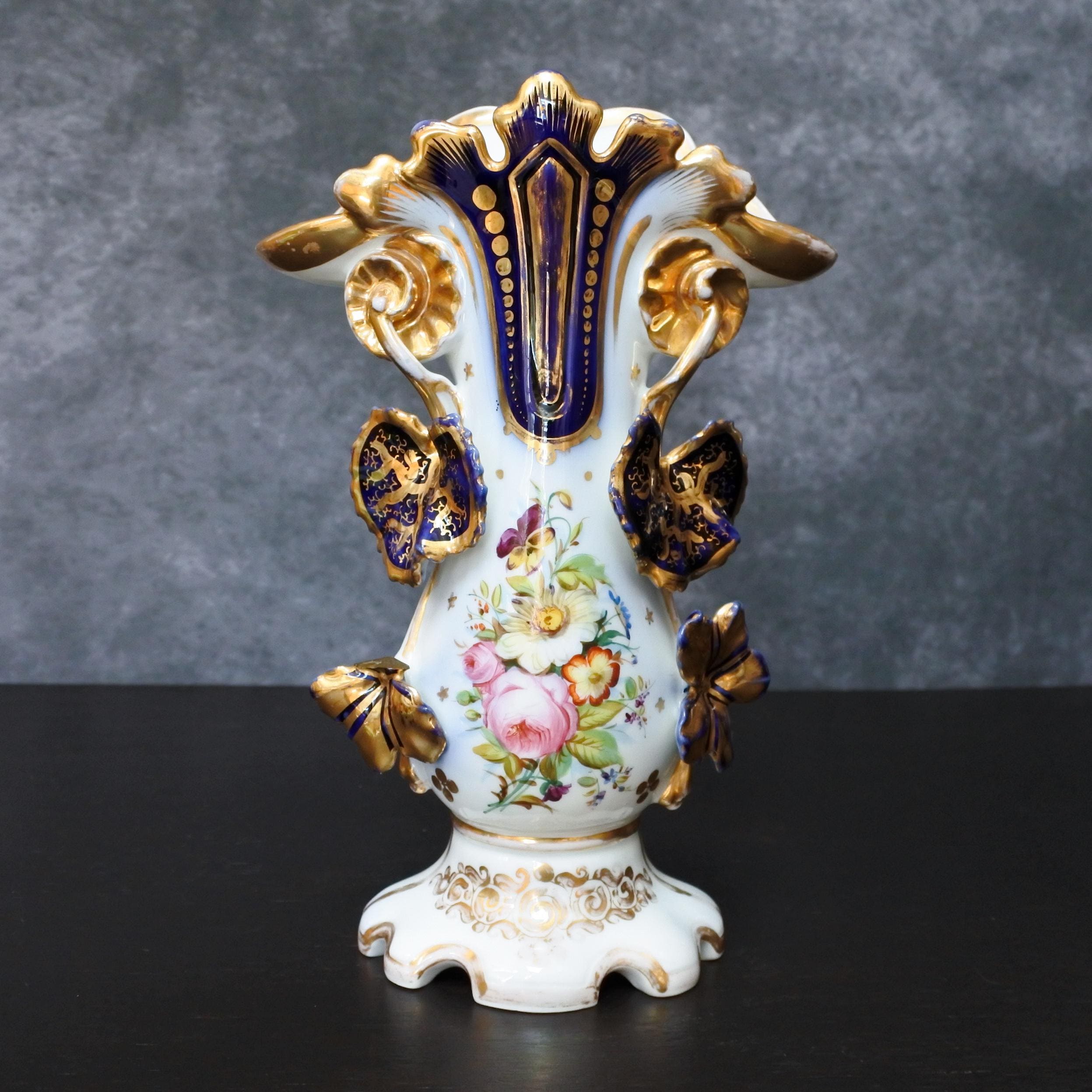 Antique French Blue Vase - Etsy - Page 3