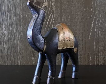 ヴィンテージ オーストラリア アボリジニ カンガルー 木製 民芸品 動物