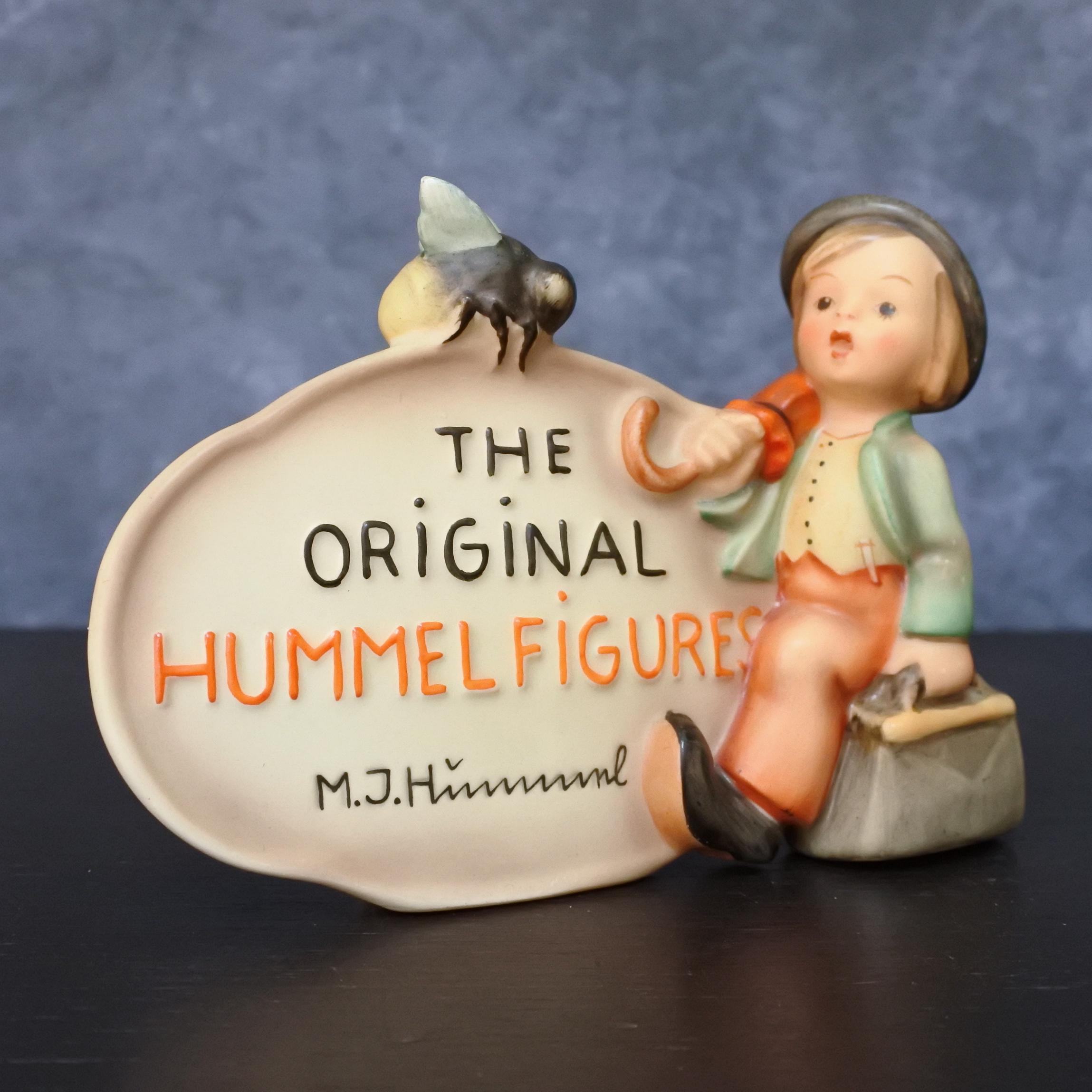 希少 ヴィンテージ フンメル磁器フィギュア 希少なヴィンテージ 1950年代 オリジナル フンメル フィギュア 磁器製