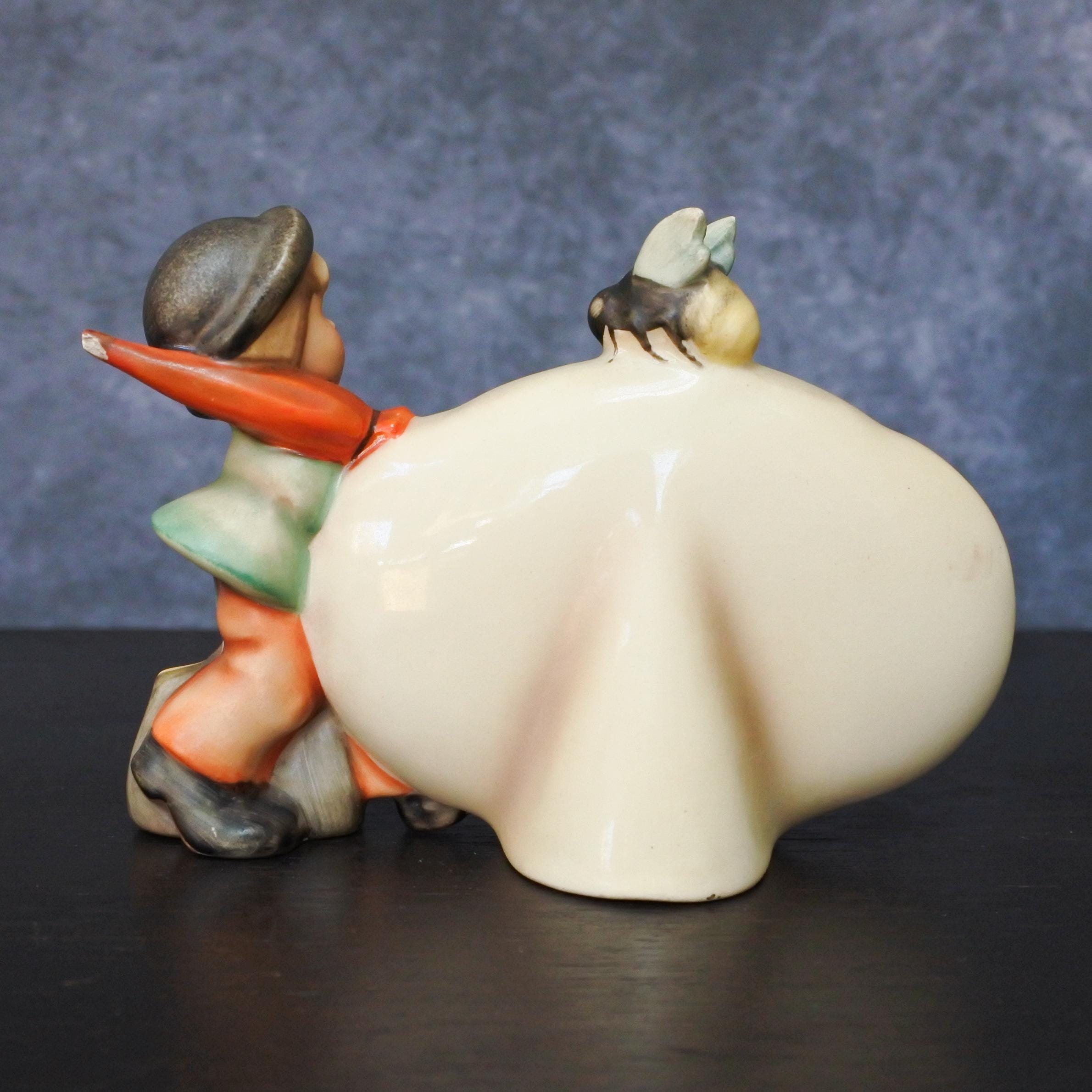 希少 ヴィンテージ フンメル磁器フィギュア 希少なヴィンテージ 1950年代 オリジナル フンメル フィギュア 磁器製