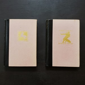 Vintage Robinson Jeffers Roan Stallion, Tamar i inne wiersze, Thurson's Landing, twarda oprawa, zestaw książek z poezją amerykańską z XX wieku