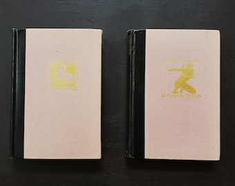 Vintage Robinson Jeffers Roan Stallion, Tamar & Other Poems, Thurson's Landing, Hardcover 20th Century American Poetry Book Set