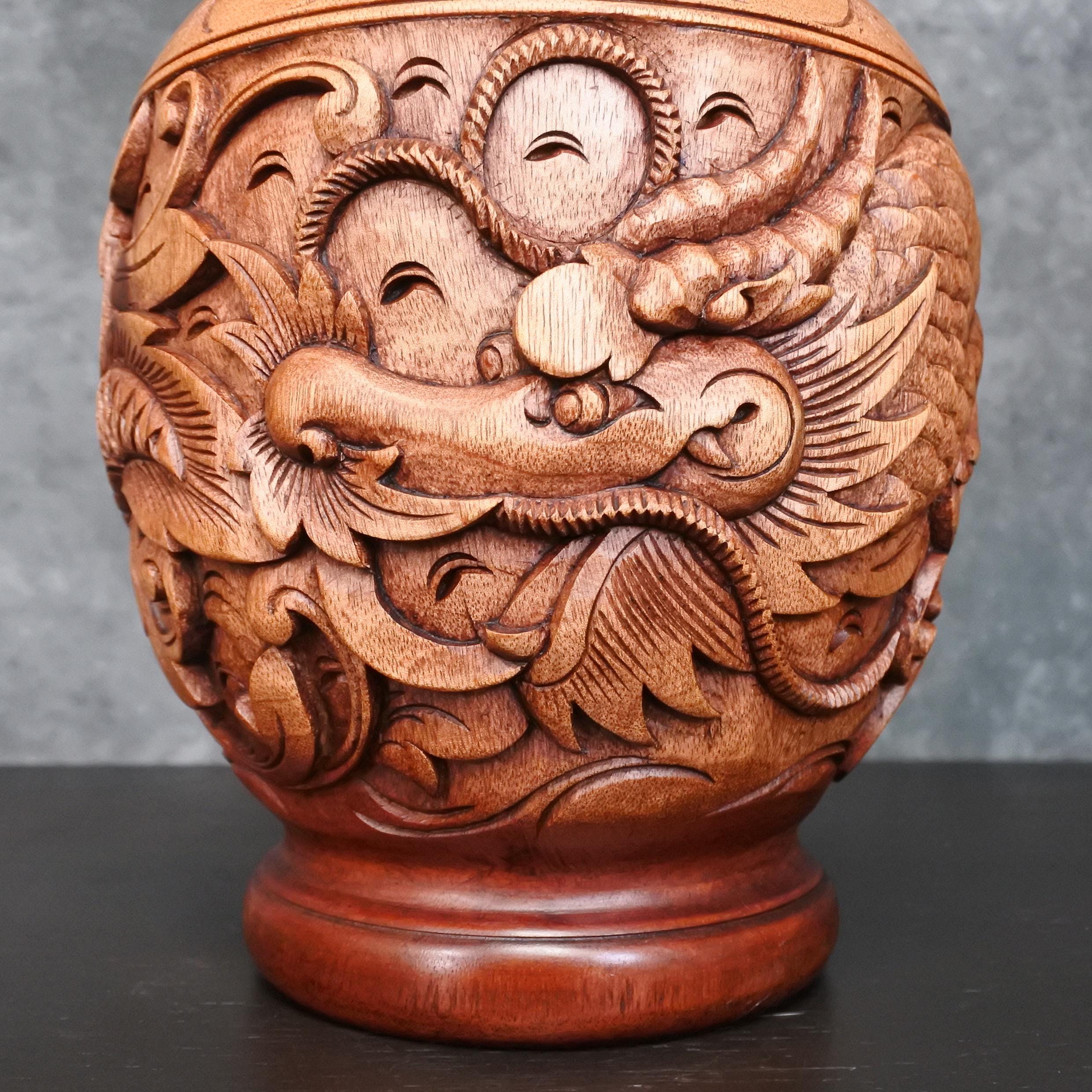 ブロンズ製花瓶 ドラゴンモチーフ ブロンズ製花瓶 ドラゴンモチーフ