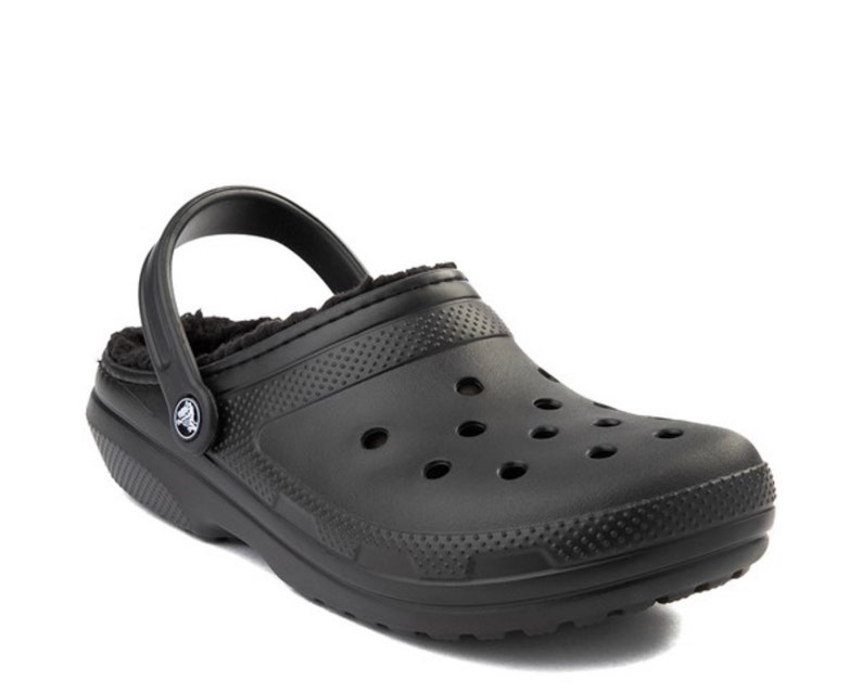 custom crocs with fur