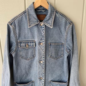 Lauren Jeans Co. by Ralph Lauren Western Light Wash Jean Jacket
