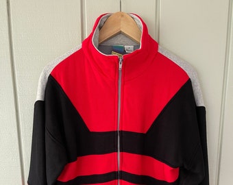 Main Event 1980's Red Track Jacket